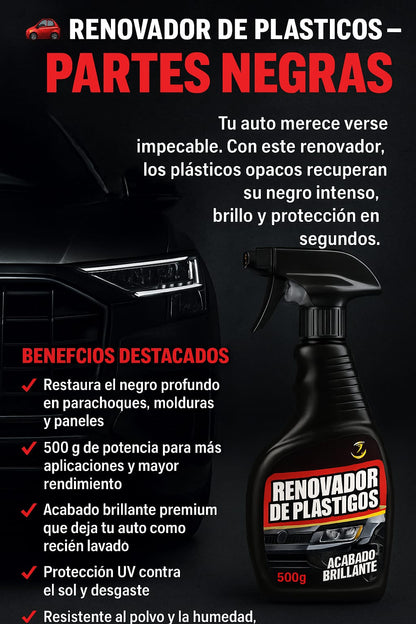 RENOVADOR DE PLASTICO 500G